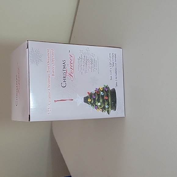 Brand new in a box Christmas is forever ornament which it is a christmas tree. - Picture 2 of 4